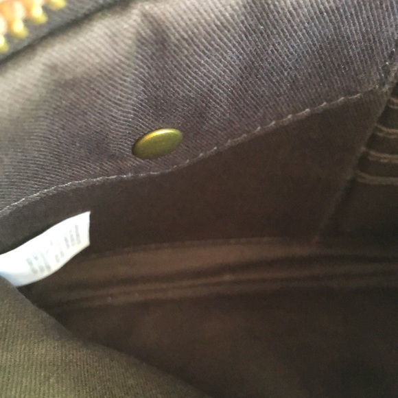 Madewell Leather clutch zipper closure snakeskin design change purse 7 card slot - Picture 3 of 7